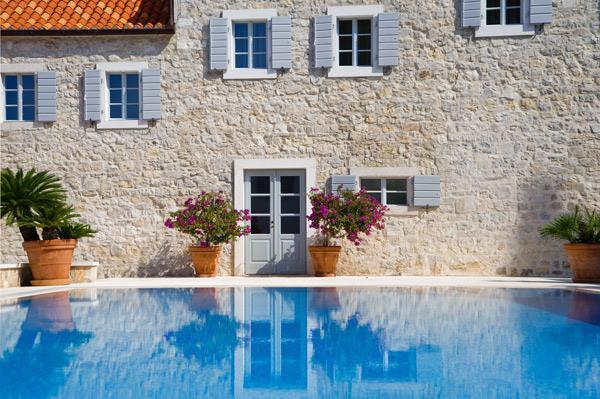 Luxury Dalmatian Island Castle-style Villa with Pool, sleeps 20-24