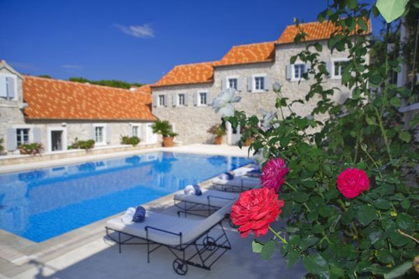 Luxury Dalmatian Island Castle-style Villa with Pool, sleeps 20-24