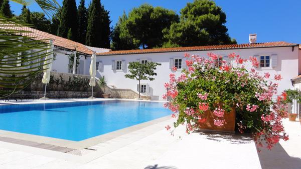 Luxury Dalmatian Island Castle-style Villa with Pool, sleeps 20-24