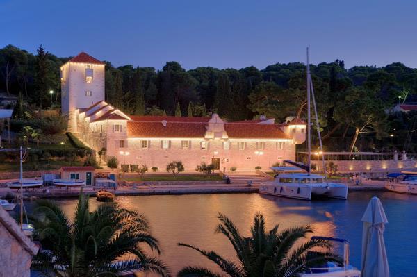Luxury Dalmatian Island Castle-style Villa with Pool, sleeps 20-24