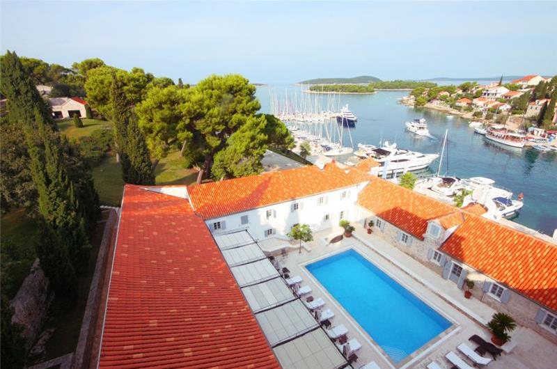 Luxury Dalmatian Island Castle-style Villa with Pool, sleeps 20-24
