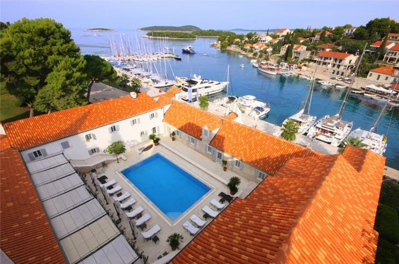 Luxury Dalmatian Island Castle-style Villa with Pool, sleeps 20-24