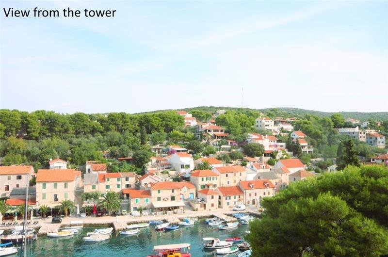Luxury Dalmatian Island Castle-style Villa with Pool, sleeps 20-24