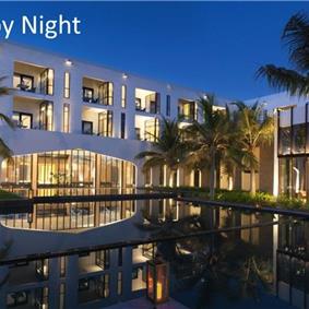3 Bedroom Beachfront Villa with Pool in Salalah, sleeps 6-9