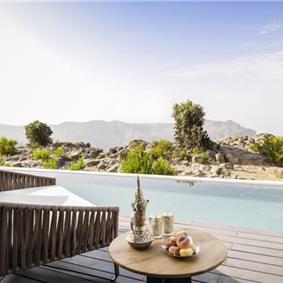 3 Bedroom Villa with Pool and Canyon Views near Nizwa, sleeps 6-9