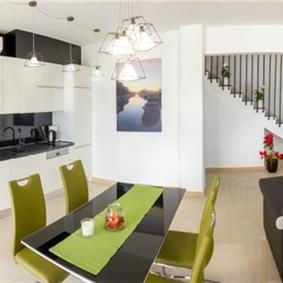 3 Villas with Pools and Sea Views near Trogir, sleep 40