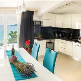 3 Villas with Pools and Sea Views near Trogir, sleep 40