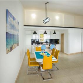 3 Villas with Pools and Sea Views near Trogir, sleep 40