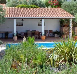 5 Bedroom Seaside Villa with Pool in Supetar, Brac Island, Sleeps 9-11