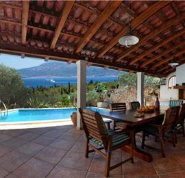 5 Bedroom Seaside Villa with Pool in Supetar, Brac Island, Sleeps 9-11