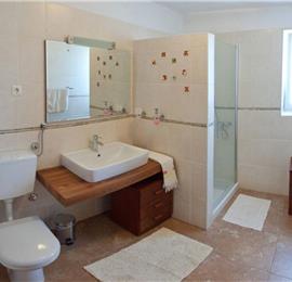 5 Bedroom Seaside Villa with Pool in Supetar, Brac Island, Sleeps 9-11