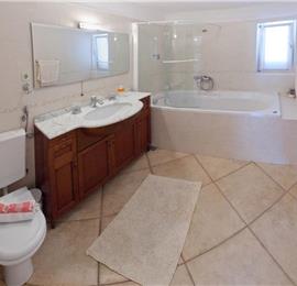 5 Bedroom Seaside Villa with Pool in Supetar, Brac Island, Sleeps 9-11