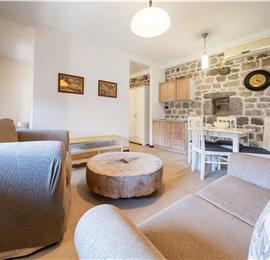 Studio Apartment with Shared Pool in Kotor Bay, Montenegro, Sleeps 2-3