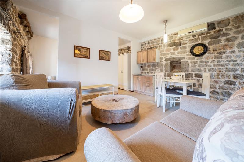 Studio Apartment with Shared Pool in Kotor Bay, Montenegro, Sleeps 2-3