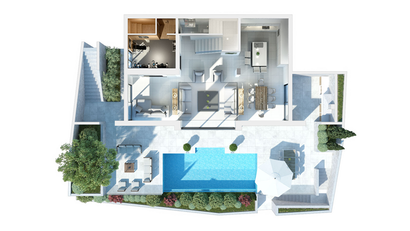 Luxury 4 Bedroom Beachfront Villa with Infinity Pool near Korcula Town, Korcula, sleeps 8