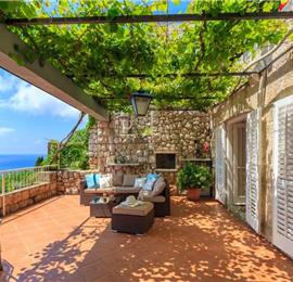 3 Bedroom Apartment with Terrace and Sea Views near Dubrovnik Old Town, Sleeps 5-7