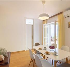 3 Bedroom Apartment with Terrace and Sea Views near Dubrovnik Old Town, Sleeps 5-7