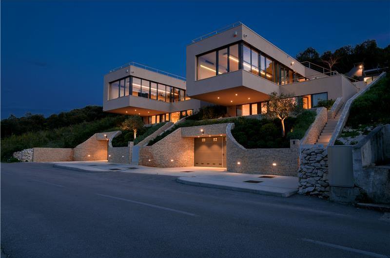 2 x 3 Bedroom Villas with Sea Views and Pools on Korcula Island, Sleeps 6 