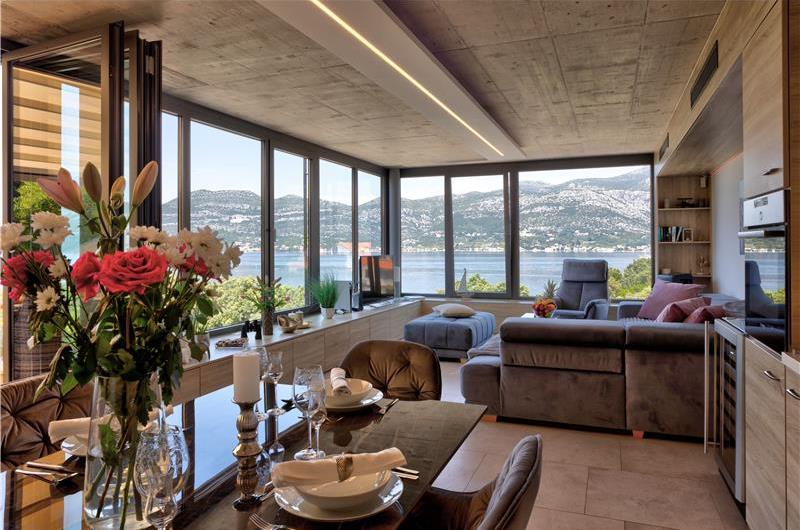 2 x 3 Bedroom Villas with Sea Views and Pools on Korcula Island, Sleeps 6 