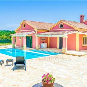 3 Bedroom Villa with Pool in Acharavi on Corfu, Sleeps 6-8