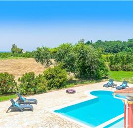3 Bedroom Villa with Pool in Acharavi on Corfu, Sleeps 6-8