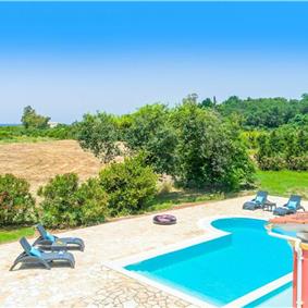 3 Bedroom Villa with Pool in Acharavi on Corfu, Sleeps 6-8