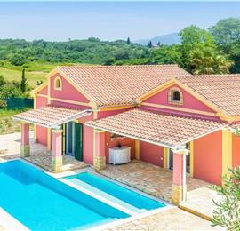3 Bedroom Villa with Pool in Acharavi on Corfu, Sleeps 6-8