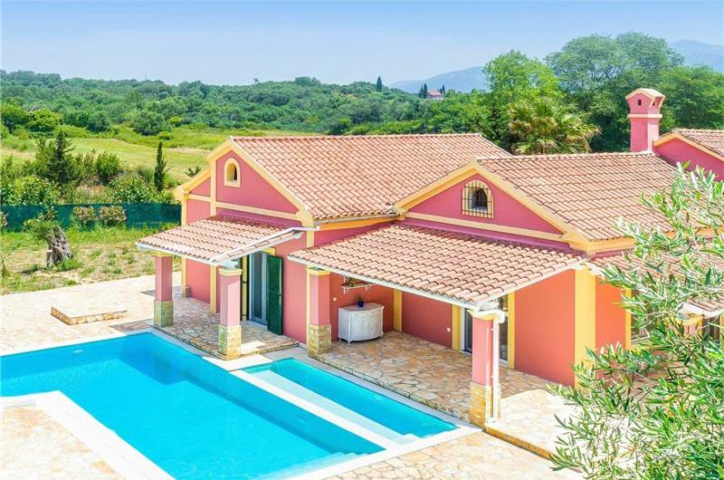 3 Bedroom Villa with Pool in Acharavi on Corfu, Sleeps 6-8