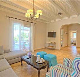 3 Bedroom Villa with Pool in Acharavi on Corfu, Sleeps 6-8