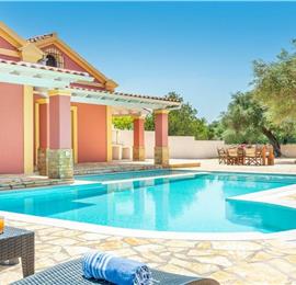 3 Bedroom Villa with Pool in Acharavi on Corfu, Sleeps 6-8