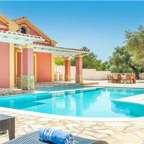 3 Bedroom Villa with Pool in Acharavi on Corfu, Sleeps 6-8