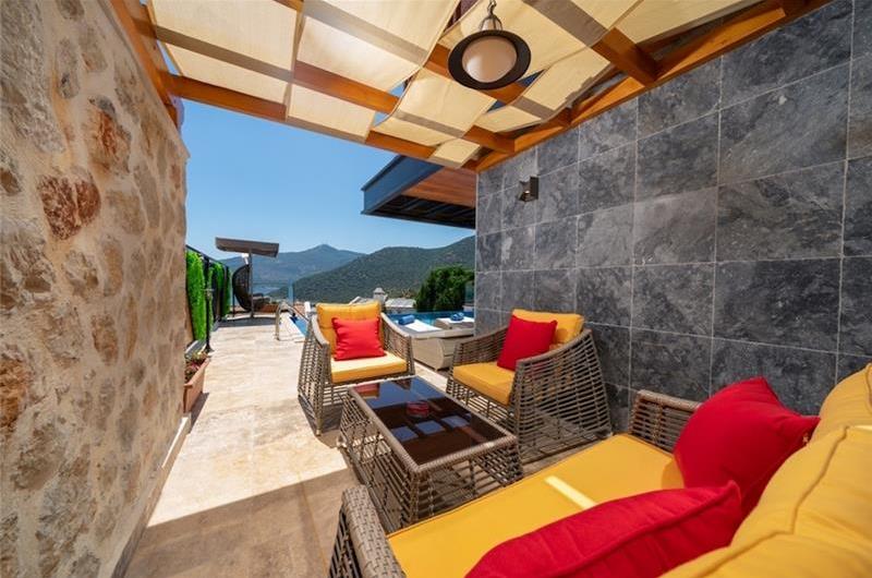 4 Bedroom Villa with Outdoor Infinity Pool and Indoor Heated Pool in Kalkan, Sleeps 8