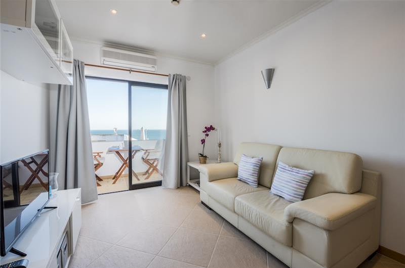1 Bedroom Apartment with Balcony and Sea Views Walking Distance of Albufeira, Sleeps 2-3