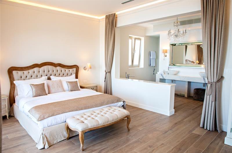 11 bedroom seafront villa with infinity pool near Budvar, sleeps 22
