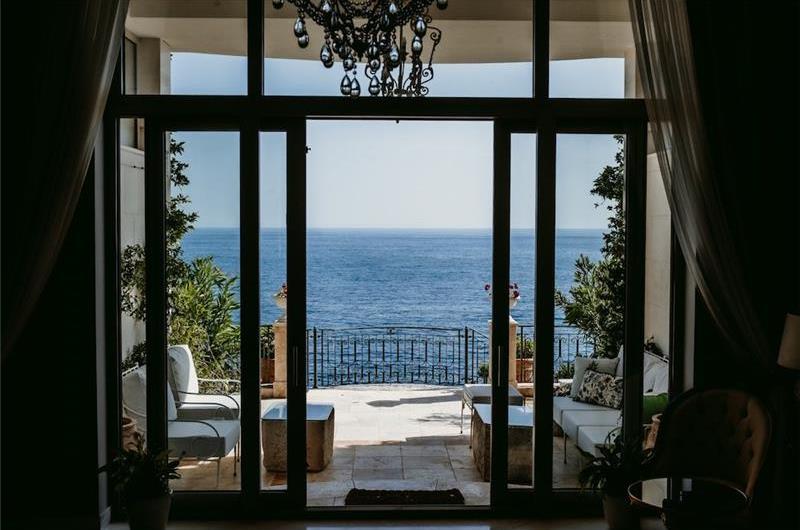 11 bedroom seafront villa with infinity pool near Budvar, sleeps 22