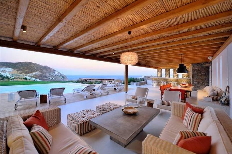 4 bedroom villa with pool by Elia Beach, sleeps 8