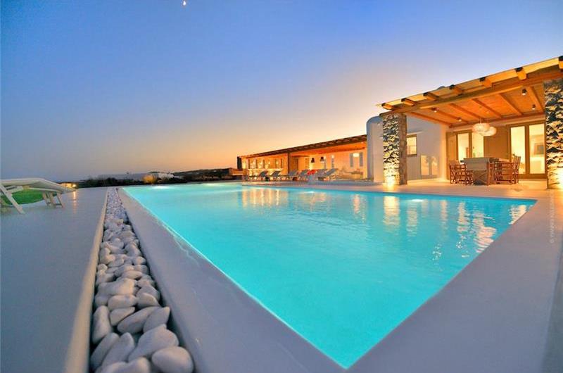 4 bedroom villa with pool by Elia Beach, sleeps 8