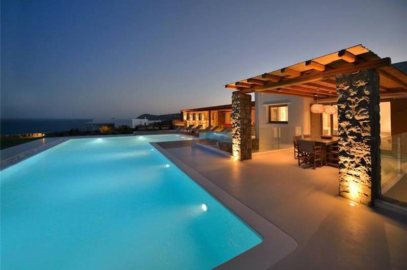 4 bedroom villa with pool by Elia Beach, sleeps 8