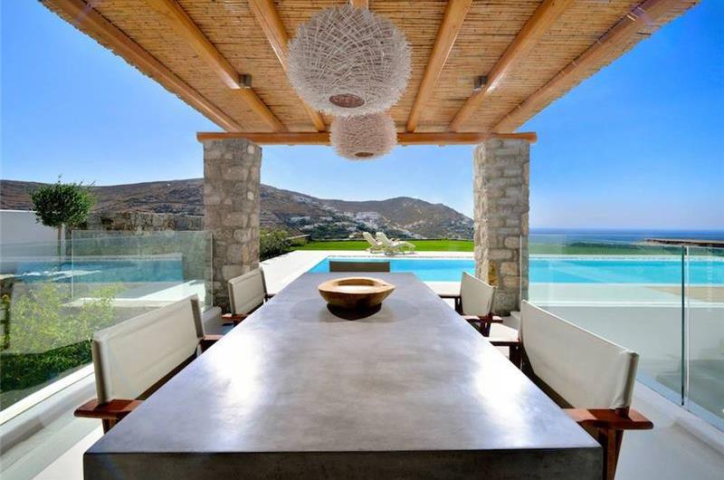 4 bedroom villa with pool by Elia Beach, sleeps 8