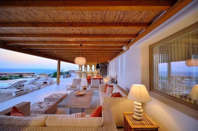4 bedroom villa with pool by Elia Beach, sleeps 8