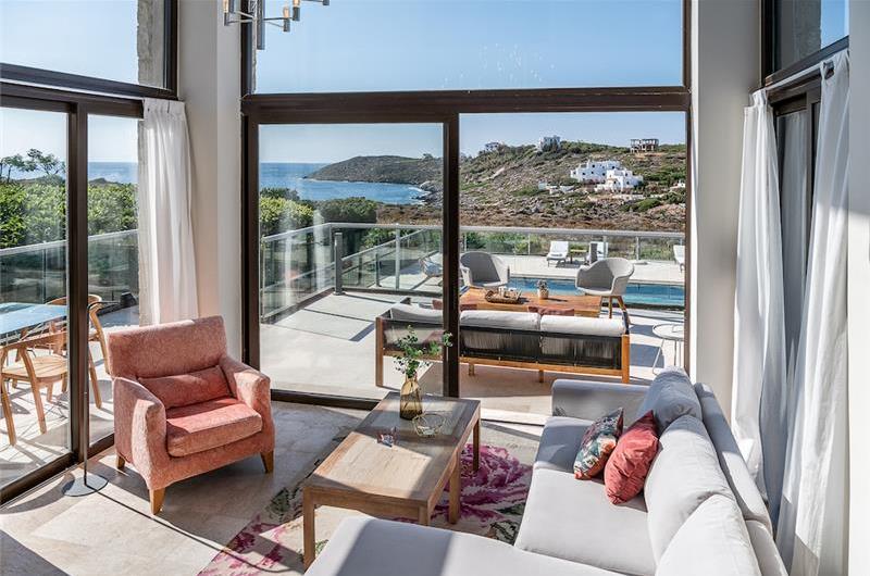 Selection of 4 bedroom villas with pool near Chania, sleeps 8