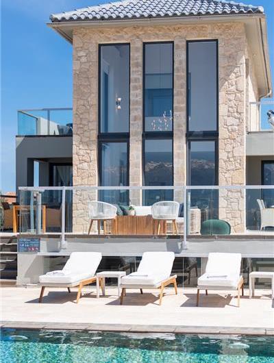 Selection of 4 bedroom villas with pool near Chania, sleeps 8