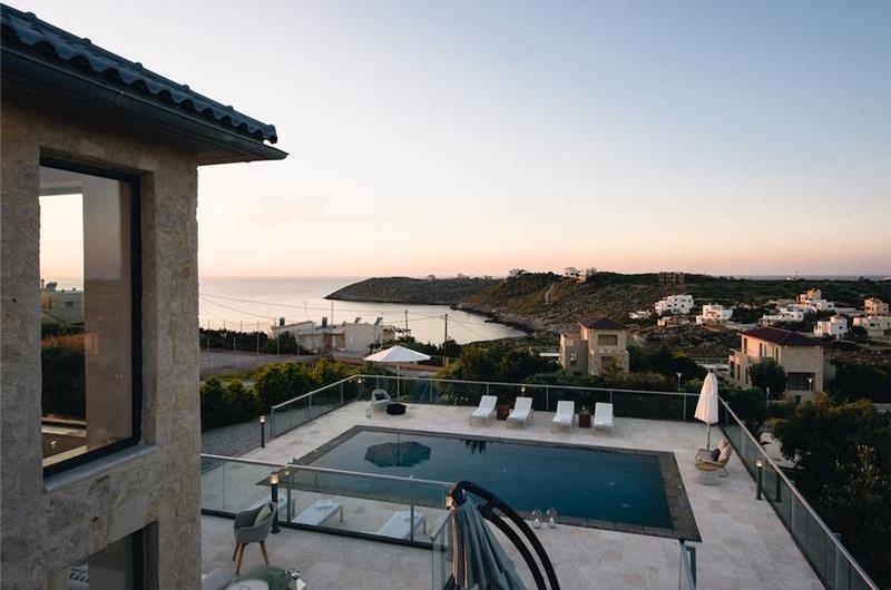 Selection of 4 bedroom villas with pool near Chania, sleeps 8