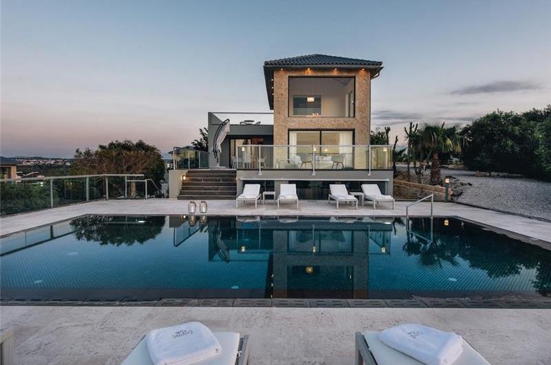 Selection of 4 bedroom villas with pool near Chania, sleeps 8