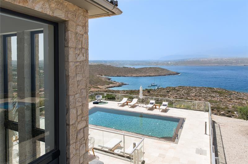 Selection of 4 bedroom villas with pool near Chania, sleeps 8