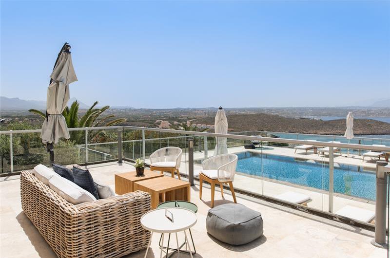 Selection of 4 bedroom villas with pool near Chania, sleeps 8