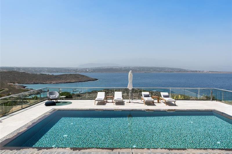 Selection of 4 bedroom villas with pool near Chania, sleeps 8