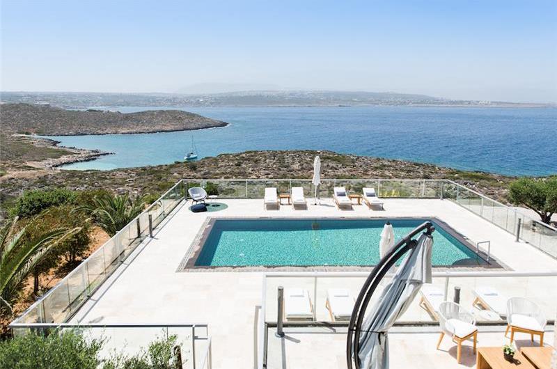 Selection of 4 bedroom villas with pool near Chania, sleeps 8