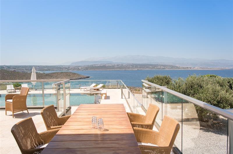 Selection of 4 bedroom villas with pool near Chania, sleeps 8