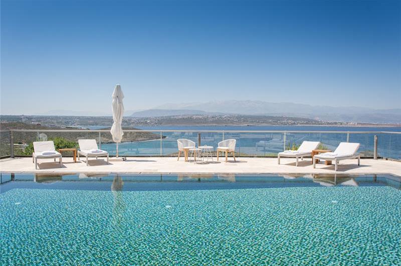 Selection of 4 bedroom villas with pool near Chania, sleeps 8